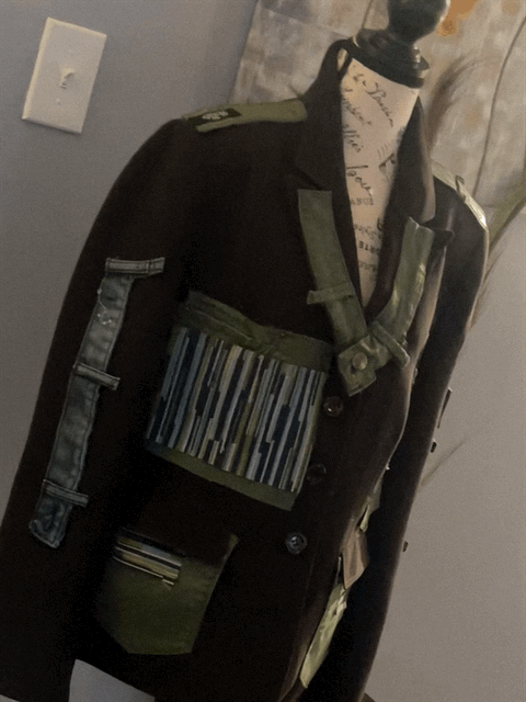 THE CHOCOLATE ARMY ACCENT PATCHES BLAZER