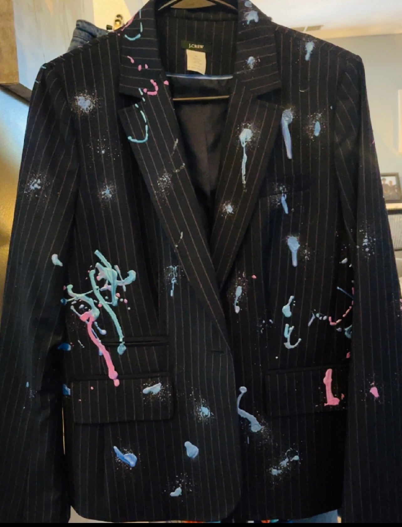 THE SUNBURST HAND PAINTED BLAZER