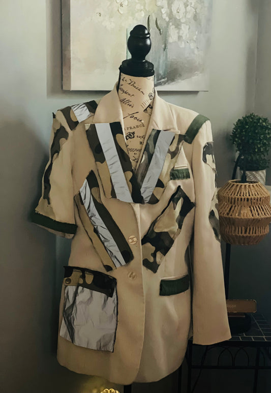 THE ONE ARM SHORT SLEEVE BLAZER